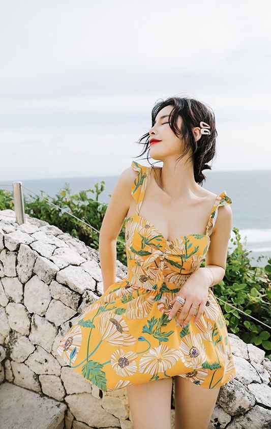 水着 レディース ワンピース モノキニ バックレス セクシー 大きいサイズ XL 2XL 上下 2点 セット 花柄 フリル リボン パッド ワイヤー 付き 盛れる インナー スイム ウェア 夏 かわい